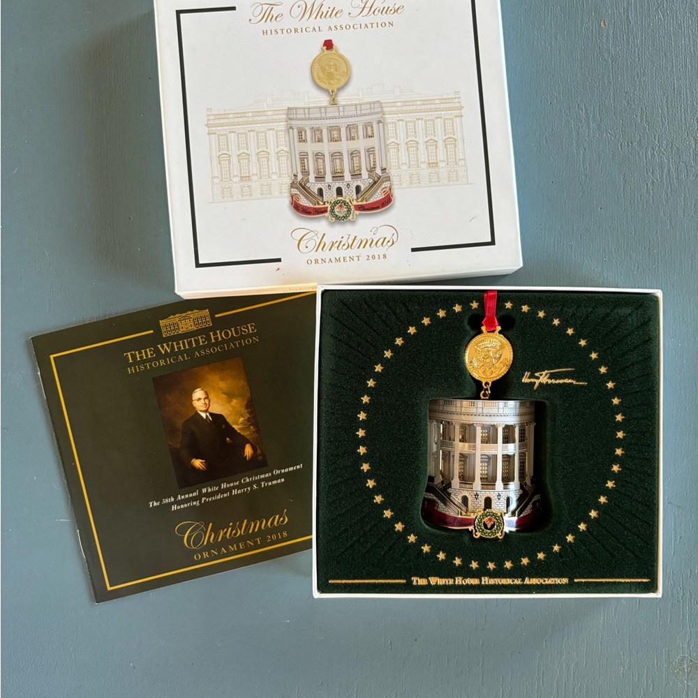 White House Christmas Ornament 2018